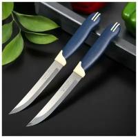 Tramontina Нож кухонный для мяса Multicolor, лезвие 12,7 см, цена за 2 шт