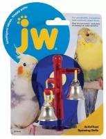 J.W. Игрушка для птиц - Крутящиеся колокольчики, пластик, Sprinning Bells Toy for birds