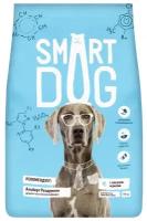 Корм сухой Smart Dog для взрослых собак с лососем и рисом, 18 кг