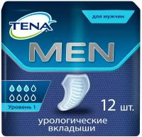 Прокладки урологические Tena Men Active Fit, 1 уровень, 12 шт