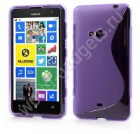 Нескользящий чехол для Nokia Lumia 625 (фиолетовый)