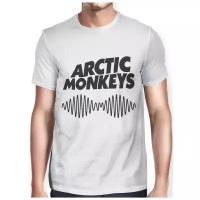 Футболка Design Heroes Arctic Monkeys Мужская Белая XL