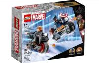 Конструктор LEGO Marvel 76260 Black Widow & Captain America Motorcycles, 130 дет