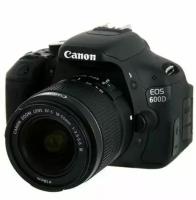 Фотоаппарат Canon EOS 600D Kit EF-S 18-55mm f/3.5-5.6 IS II, черный