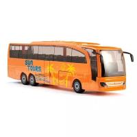 Автобус Siku Mercedes-Benz Travego 3738 1:50, 26.2 см, оранжевый