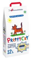 Pretty Cat Древесный наполнитель на 12л (Wood Granules) 4 кг 26098 (2 шт)