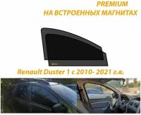 Солнцезащитные автомобильные каркасные шторки на Renault Duster 1 с 2010- 2021 г.в