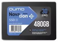 Накопитель SSD 2.5" QUMO Novation 3D, 480Gb, 3D TLC (Q3DT-480GSСY) 550/500 MB/s, SM2258XT