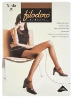 Колготки Filodoro Classic Ninfa, 20 den, 2 шт., размер 4, коричневый
