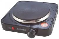 Плитка электрическая Centek CT-1506 Black 1конф чугун 155мм, 1000Вт, индикатор работы