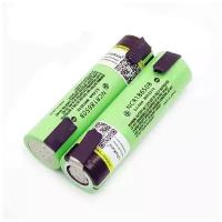 Аккумулятор LiitoKala 18650 Li-ion 3.7В 3400mAh незащищенный с выводами (NCR18650B) 2 шт