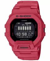 Наручные часы CASIO G-Shock GBD-200RD-4, черный, красный