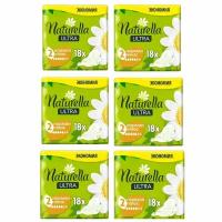 Naturella Прокладки женские гигиенические Ultra Normal plus Duo Camomile, 6 уп