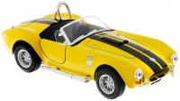 Машинка Kinsmart Shelby Cobra 427 s/c 1965 1:32 (желтая), арт.КТ5322/3