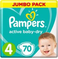 Подгузники Pampers Activebaby 4 Maxi 7-14 и 9-