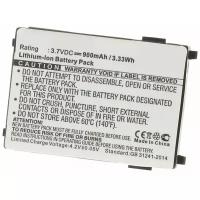 Аккумулятор iBatt iB-U1-M182 900mAh для Motorola V998, V3688, P7389, V3690, V3620, V8160, V2088, P7789, V8060, 2088, 3620, 3690, 8160