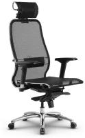 Компьютерное кресло Метта Samurai S-3.04 для руководителя, обивка: текстиль, цвет: черный