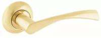 Ручка дверная межкомнатная аллюр АРТ "оскар" SB (1370), матовое золото