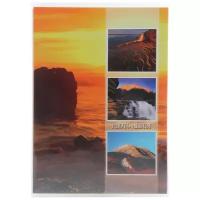 Фотоальбом, альбом для фотографий 10х15, 36 фото, море, желтый GF 5748