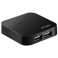 Концентратор USB2.0 D-link DUB-H4 (4 порта)