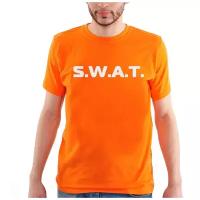 Футболка S.W.A.T.. Цвет: оранжевый. Размер: S