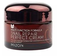 Mizon Крем питательный улиточный - Snail repair perfect cream, 50мл