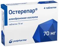 Остерепар таб., 70 мг, 4 шт