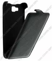 Кожаный чехол для LG Optimus L9 II D605 Armor Case (Черный)