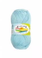 Набор пряжи Alpina "Baby super soft", 10*50 г, 150 м+/-10 м, №08 светлый голубой