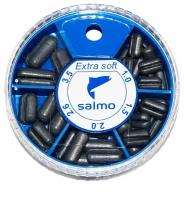 Грузила Salmo EXTRA SOFT малый 5 секц. 1.0-3.5г 060г набор 4