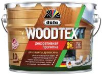 Пропитка декоративная для защиты древесины алкидная Dufa Woodtex белая 10 л