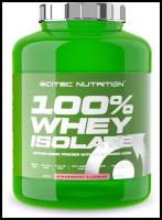 Scitec Nutrition 100% Whey Isolate 2000 гр, клубника