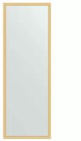 Зеркало настенное EVOFORM в багетной раме сосна, 48х138 см, для гостиной, прихожей, кабинета, спальни и ванной комнаты, BY 0704