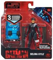 THE BATMAN DC SPIN MASTER 6061622 "SELINA KYLE: Фигурка Селина Кайл (Женщина-кошка) 10 см с аксессуарами и загадочной картой"