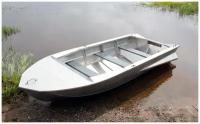 Алюминиевая лодка Мста-Н 3.5 м, с булями