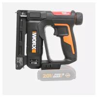 Степлер аккумуляторный WORX WX843, 20В, 2Ач х1, ЗУ 2А, кейс