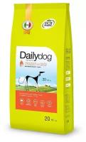 Корм сухой Dailydog ADULT MEDIUM&LARGE BREED для взрослых собак средних и крупных пород с индейкой и рисом 20кг