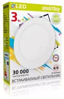 Встраиваемый светильник DL Smartbuy-3w/4000K/IP20