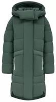 Пальто Oldos, размер 158-80-63, зеленый