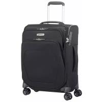 Чемодан Samsonite, 43 л, размер S, черный