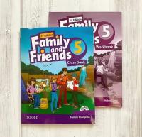 Комплект Family and Friends 5: Class book + Workbook + CD