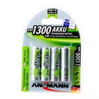 ANSMANN Аккумулятор ANSMANN Ni-MH AA 1300mAh maxE BL4, 4шт (5030792-RU)