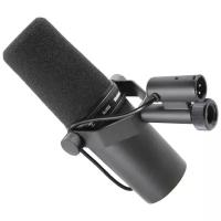 Shure SM7B, разъем: XLR 3 pin (M), черный, 1 шт