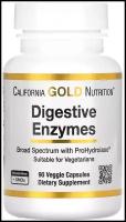 Капсулы California Gold Nutrition Digestive Enzymes, 60 г, 90 шт