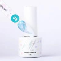 HIT gel, Акварельные капли с шиммером №08, 5 мл