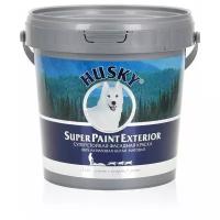 Краска акриловая HUSKY Super Paint Exterior фасадная матовая белый 0.9 л