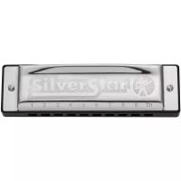 Губная гармошка Hohner Silver Star 504/20 Small box (M5040867) G, черный