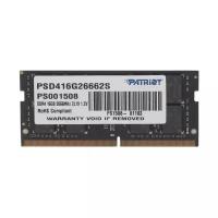 Оперативная память Patriot Memory SL 16 ГБ DDR4 2666 МГц SODIMM CL19 PSD416G26662S