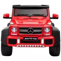 RiverToys Автомобиль Mercedes-Benz G63 AMG 4WD A006AA, красный