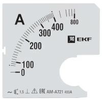 Шкала сменная для A721 400-5А-1,5 EKF PROxima